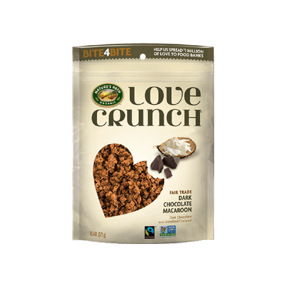 Granola Love Crunch Macaroon de Coco e Cacau 325g Natureâs Path