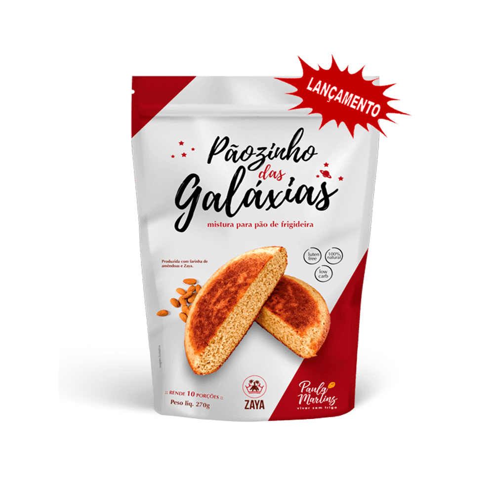 Pãozinho das Galáxias 282g Zaya Flour