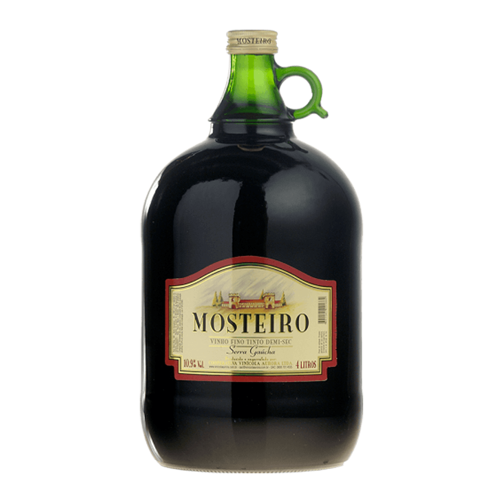 Vinho Mosteiro Tinto Demi-Sec 4L