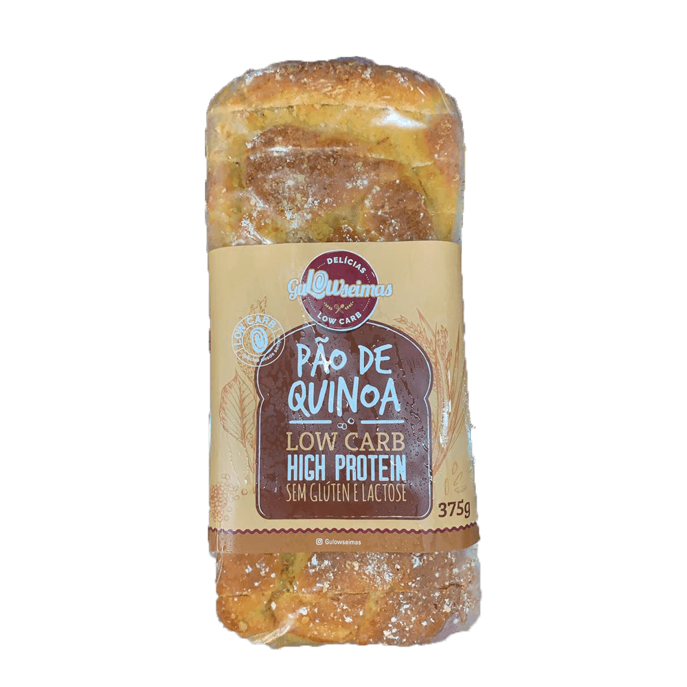 Pão Low Carb de Quinoa 375g Gulowseimas
