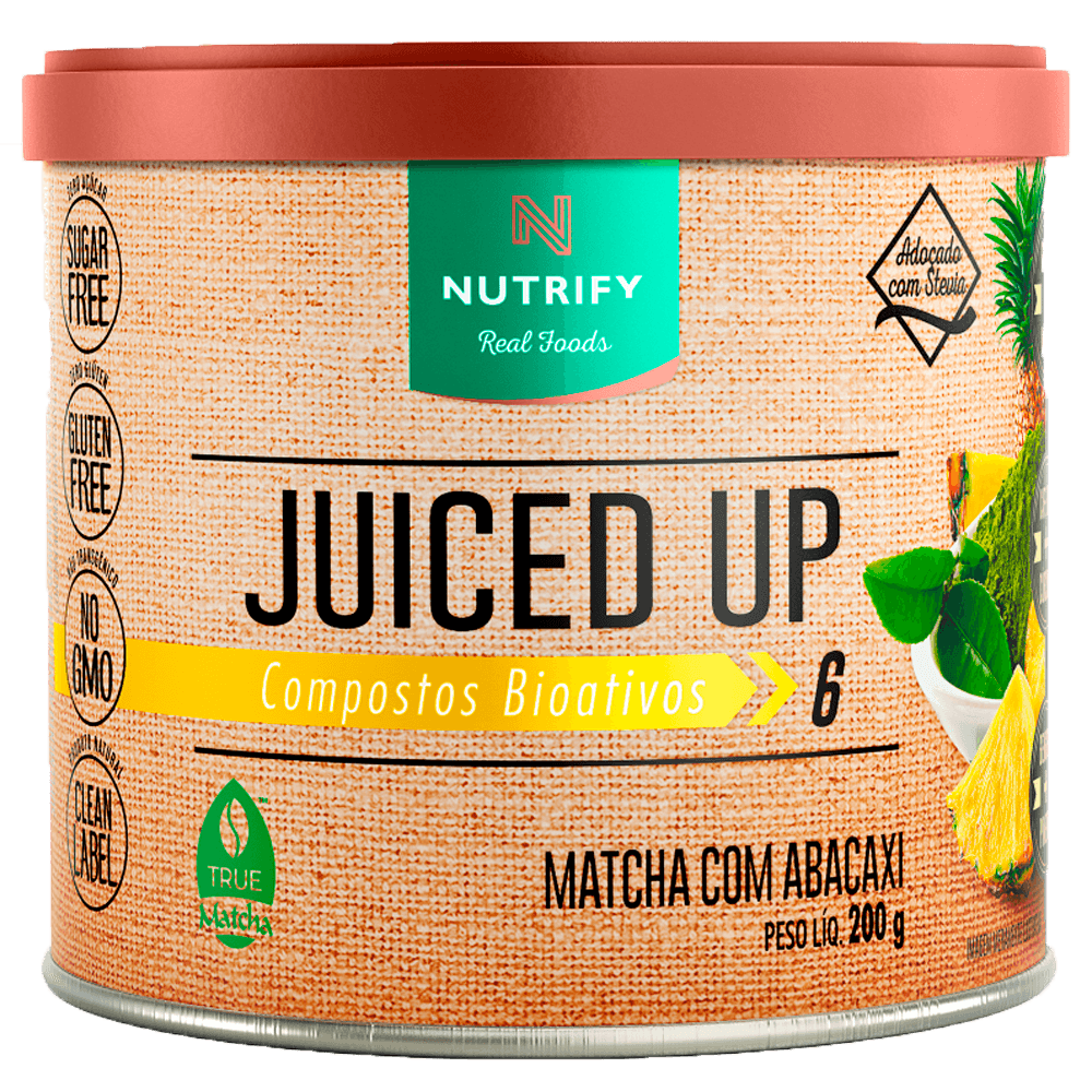 Juiced Up Matcha Com Abacaxi 200g Nutrify