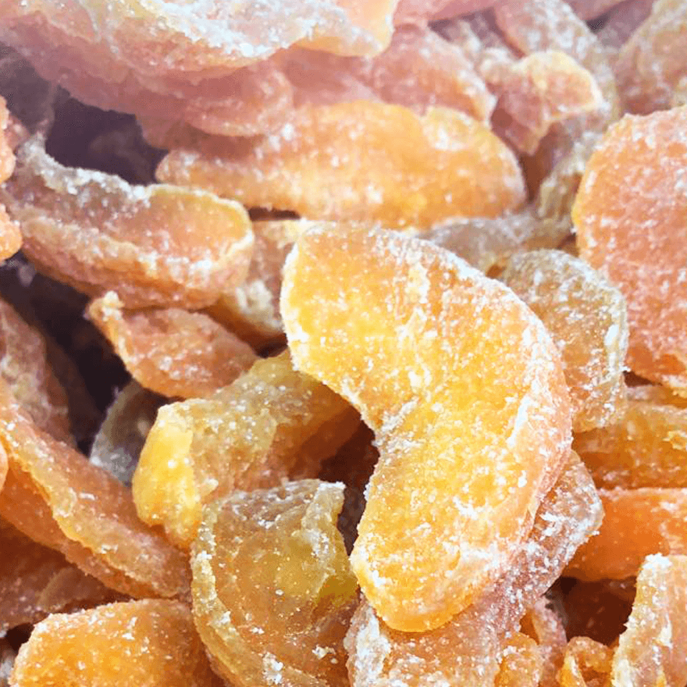 Tiras de Limão Siciliano Cristalizadas (Granel 100g) - Sabor em Grãos -  Produtos Naturais