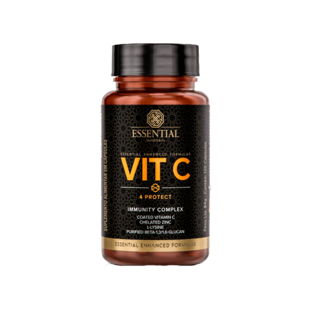Vitamina C 4 Protect 120 Cápsula Essential Nutrition