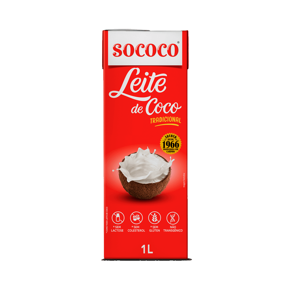 Leite de Coco Tradicional 1l Sococo