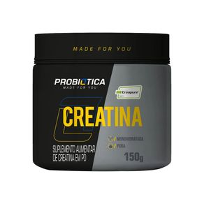 Creatina-Creapure-Monohidratada-Pura-150g-Probiotica