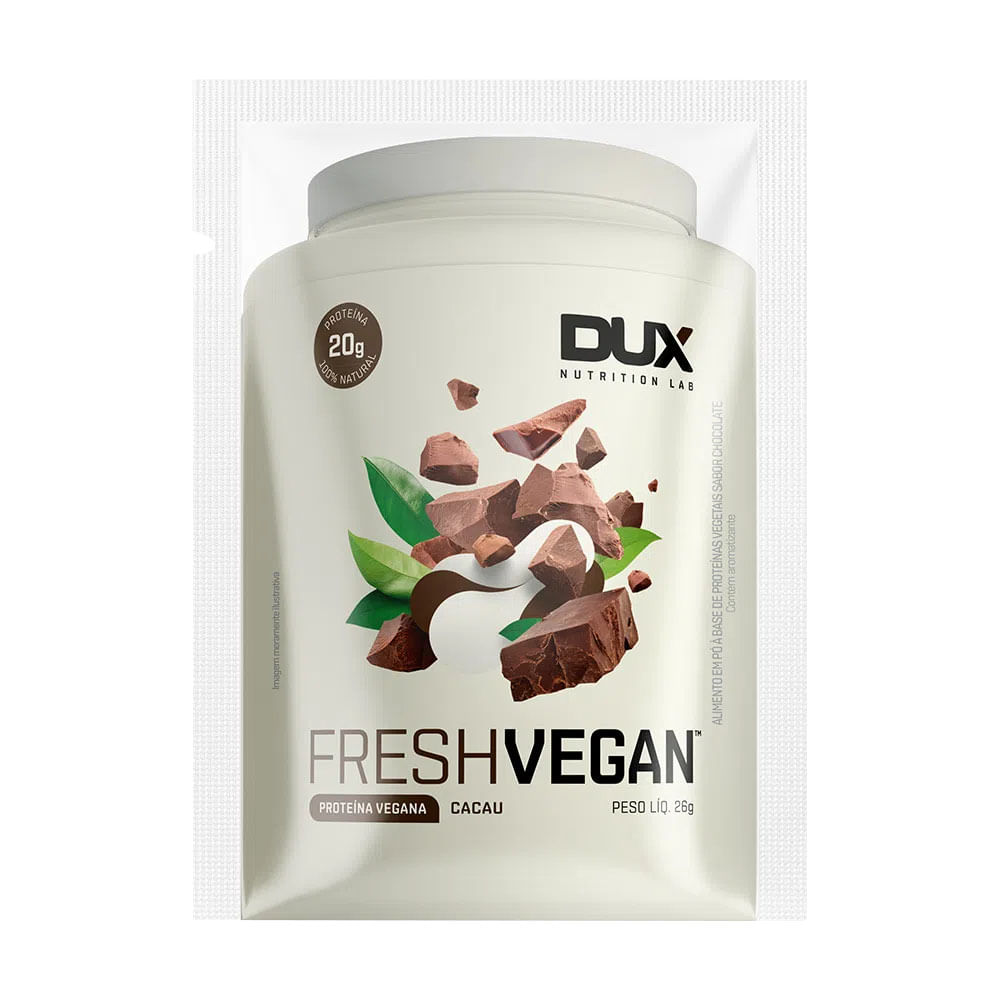 Proteína Vegana Fresh Vegan Cacau 26g Dux