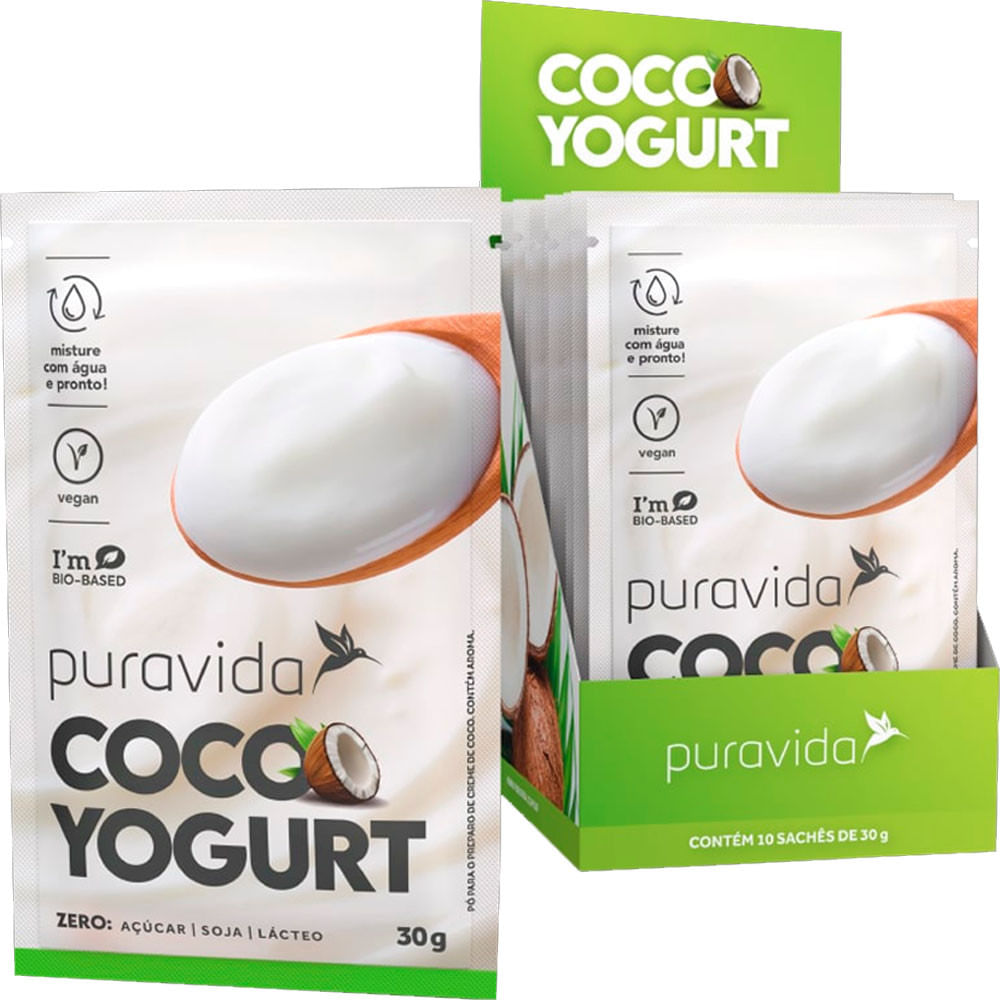 Cocoyogurt Yogurte a Base de Plantas 30g PuraVida