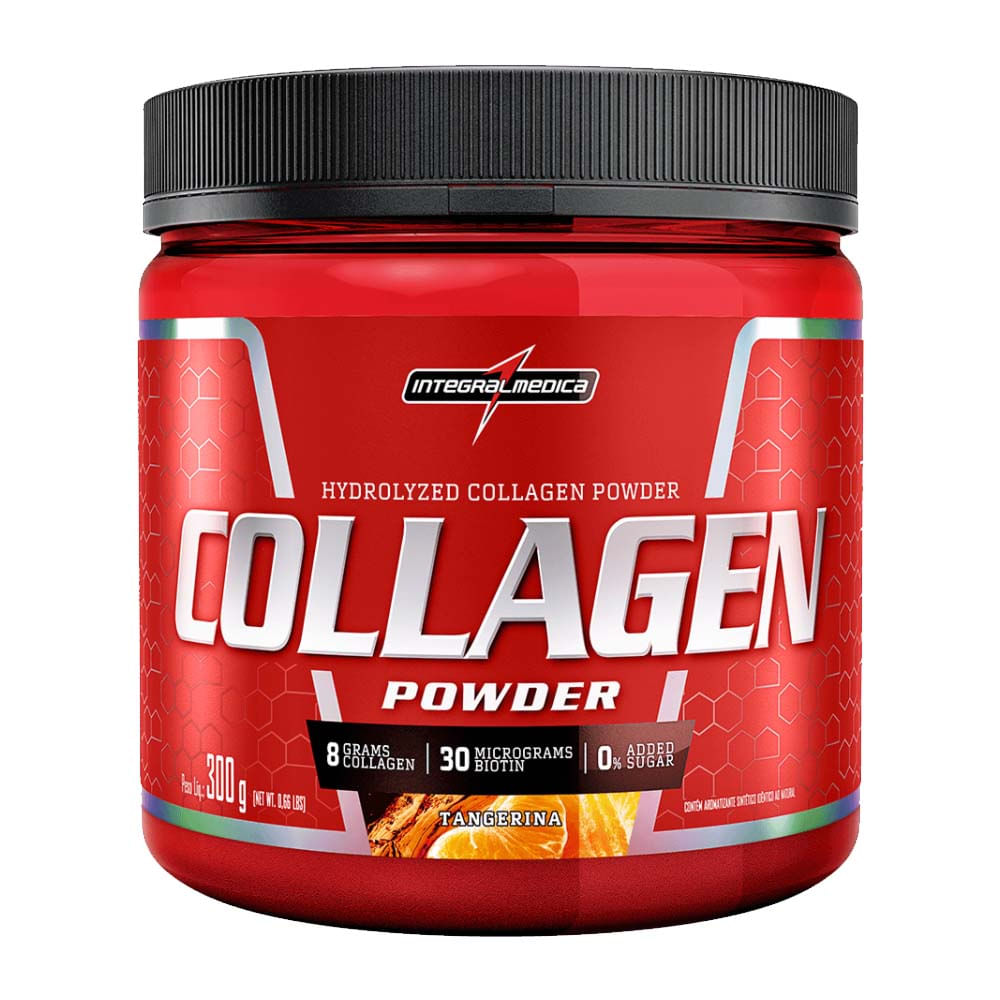 Collagen Powder Tangerina 300g Integralmedica