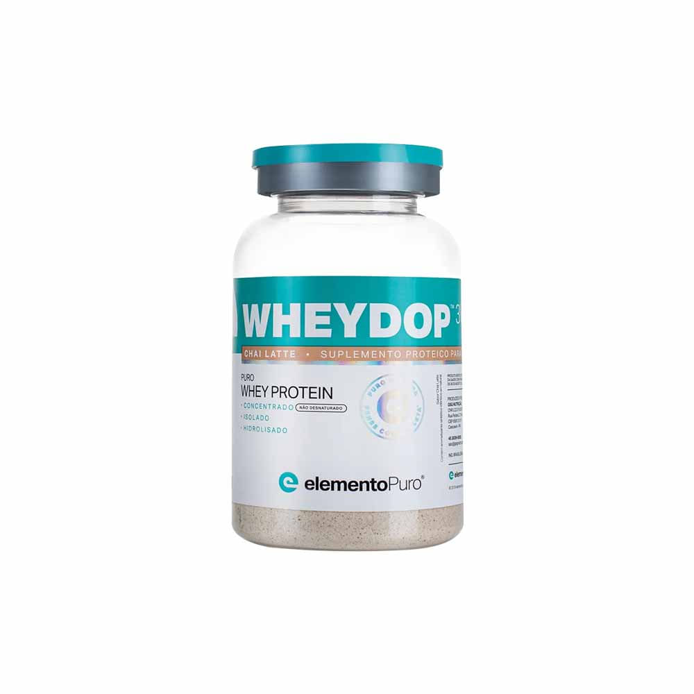 Wheydop Whey Protein 3W Sabor Chai Latte 27g Elemento Puro