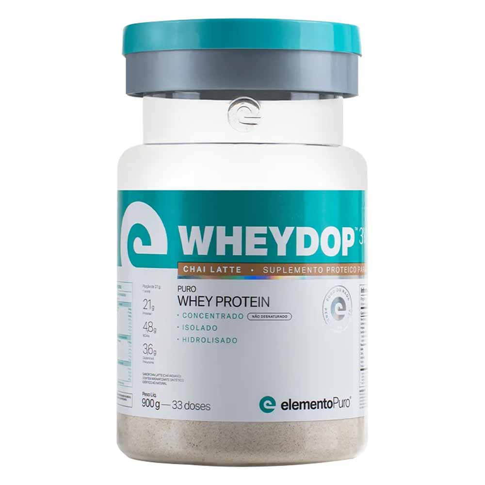 Wheydop Whey Protein 3W Sabor Chai Latte 900g Elemento Puro