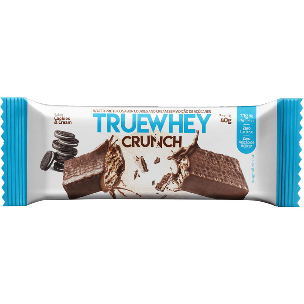 True Whey Crunch Sabor Cookies and Cream 40g True Source