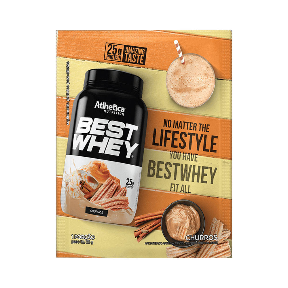 Best Whey Protein Churros 35g Atlhetica Nutrition