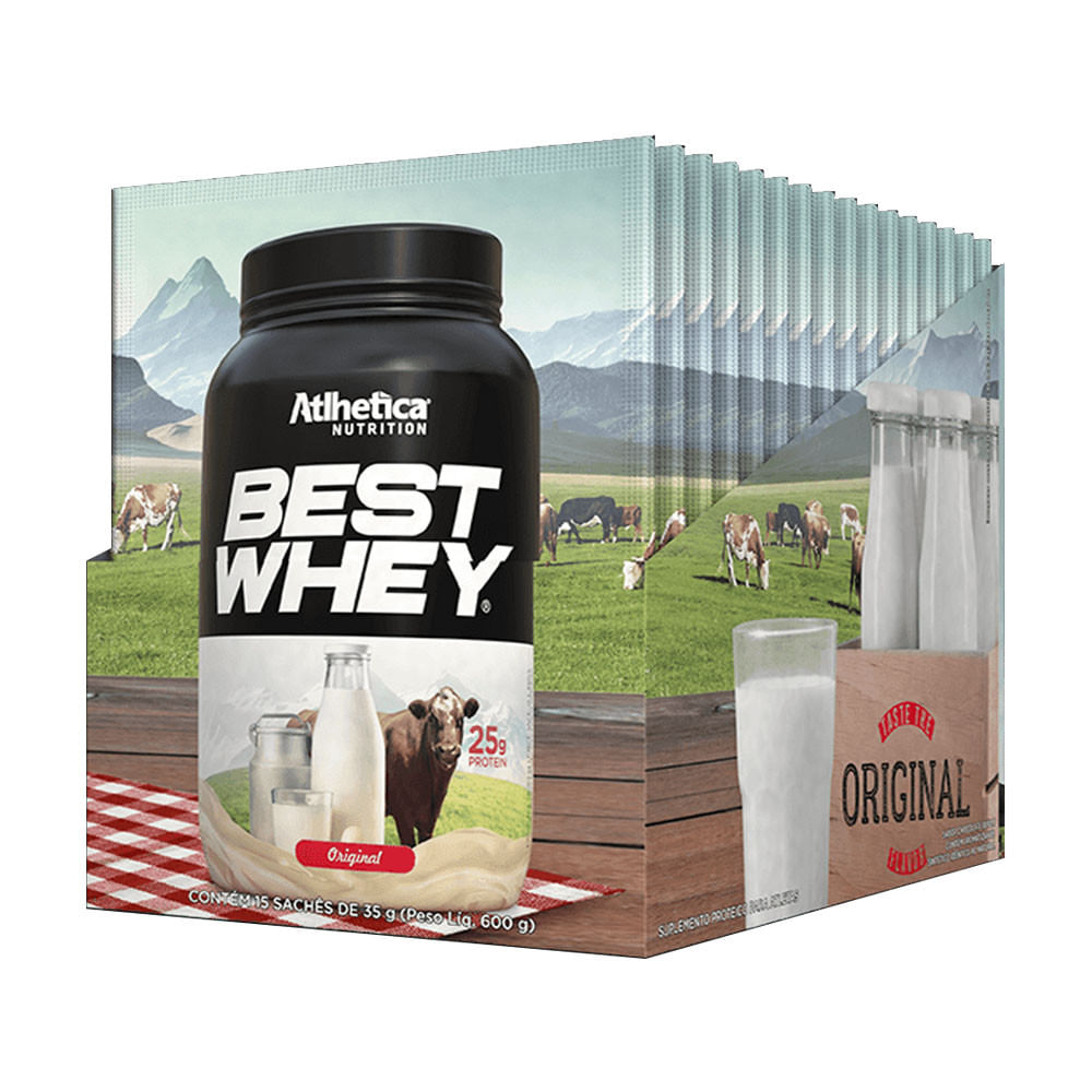 Best Whey Protein Original 35g Atlhetica Nutrition