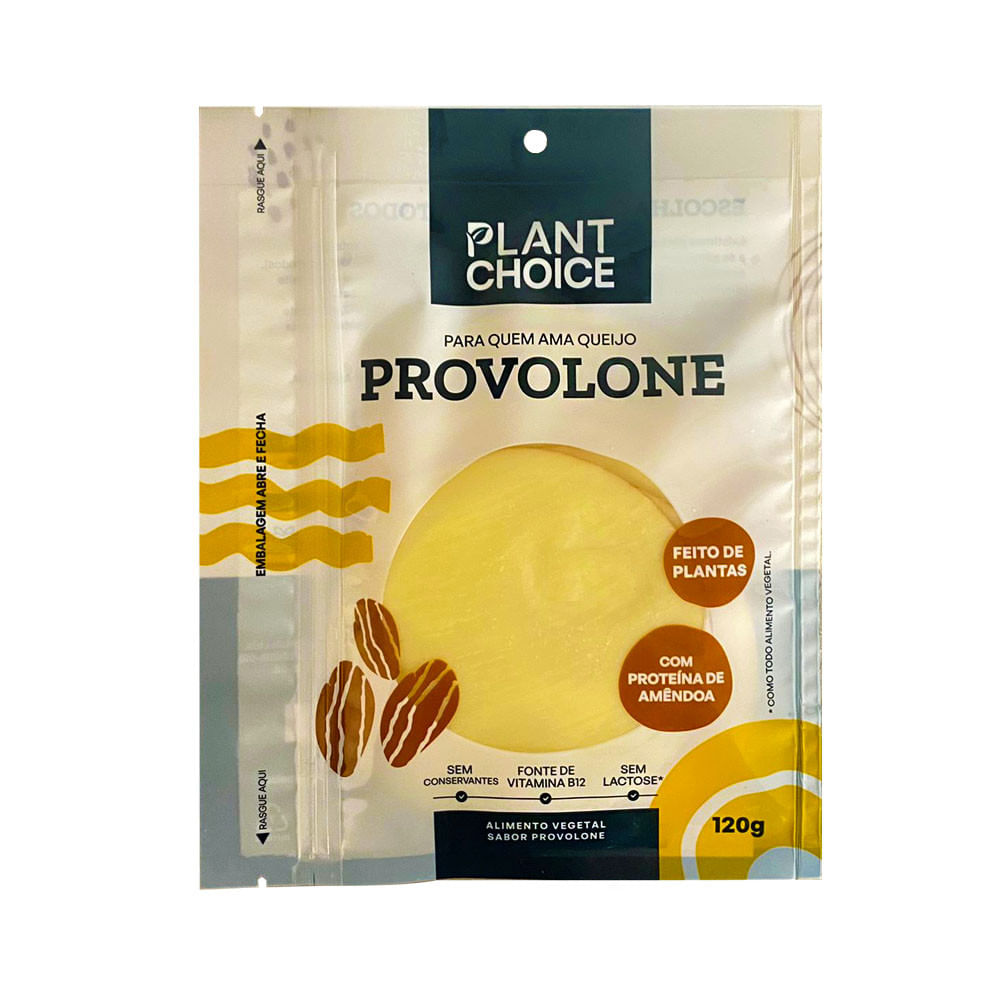 Queijo Provolone Vegano 120g Plant Choice