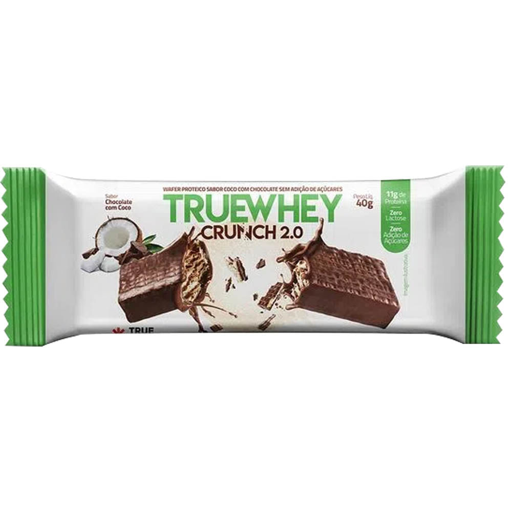 True Whey Crunch Sabor Coco com Chocolate 40g True Source