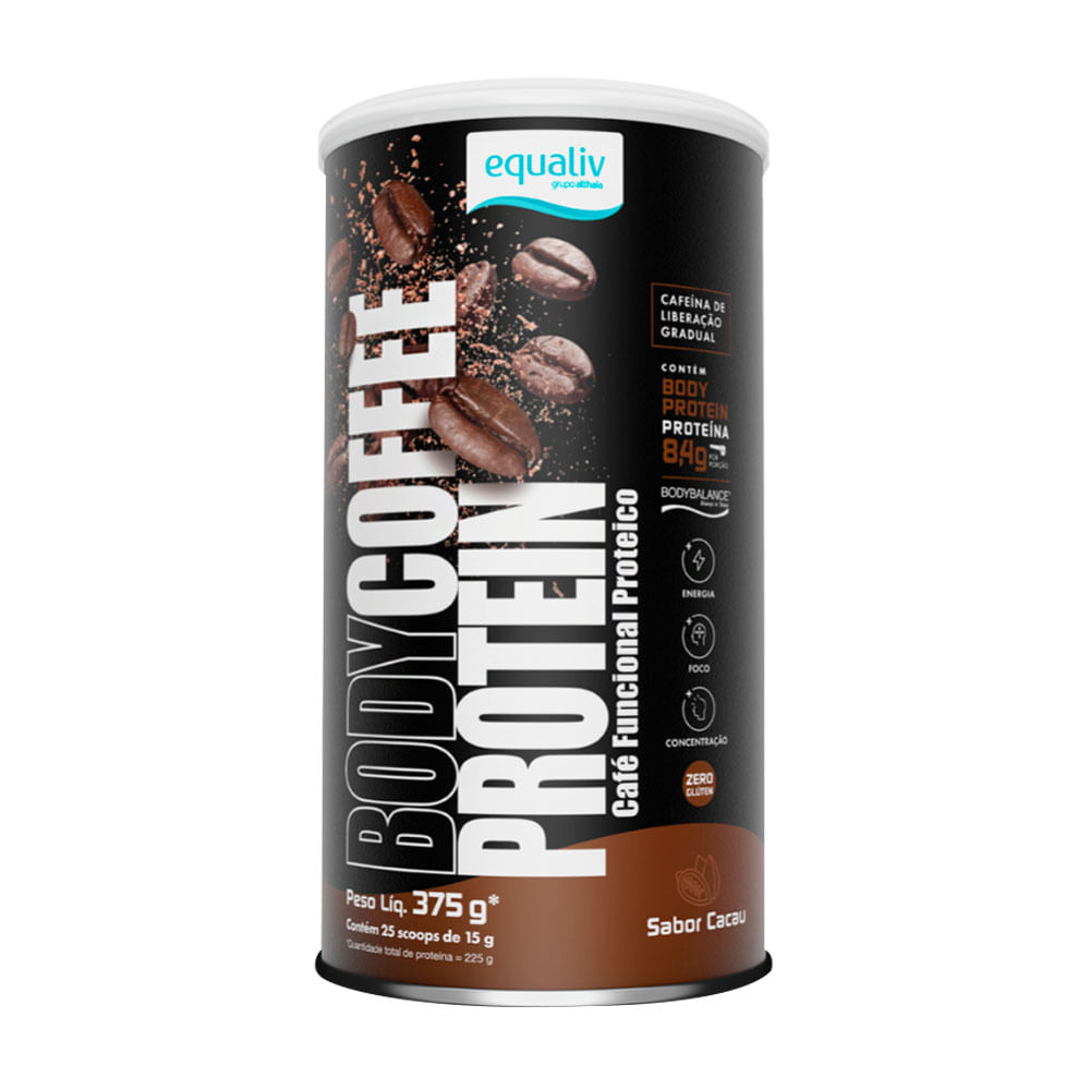 Body Coffee Protein Cacau 375g Equaliv