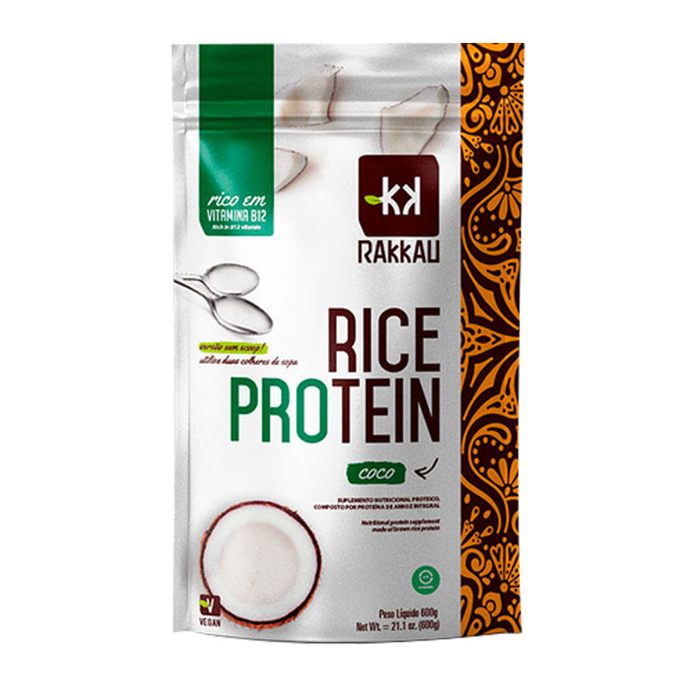 Rice Protein de Coco 600g Rakkau