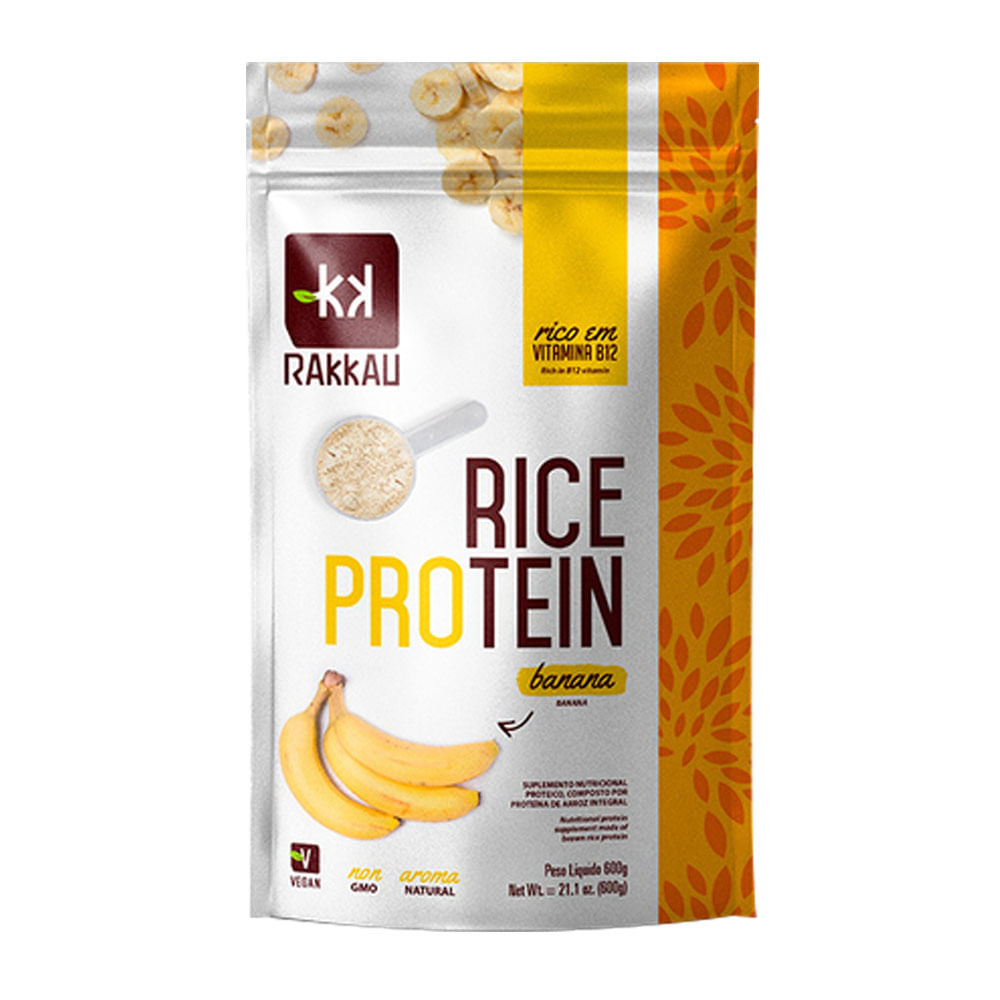 Rice Protein de Banana 600g Rakkau