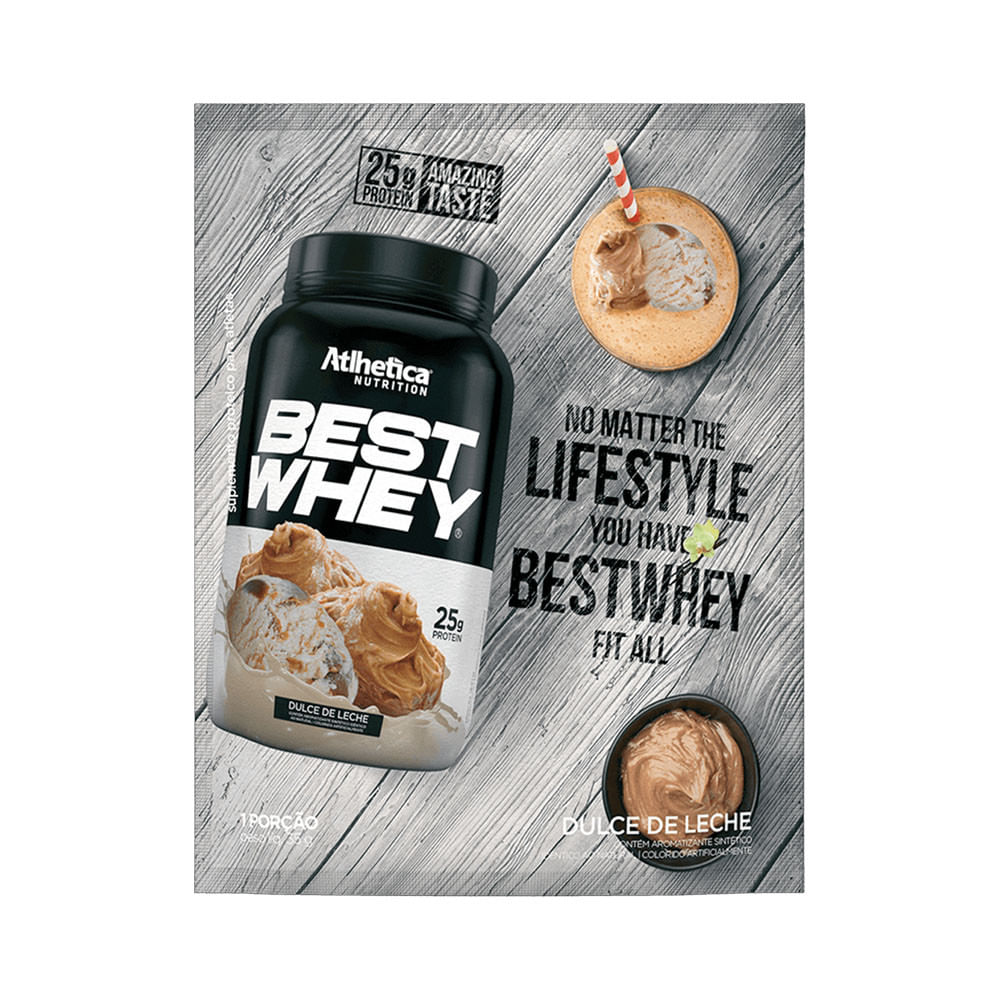 Best Whey Protein Dulce de Leche 35g Atlhetica Nutrition