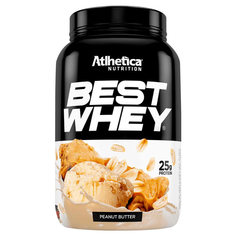 Best Whey Protein Peanut Butter 900g Atlhetica Nutrition