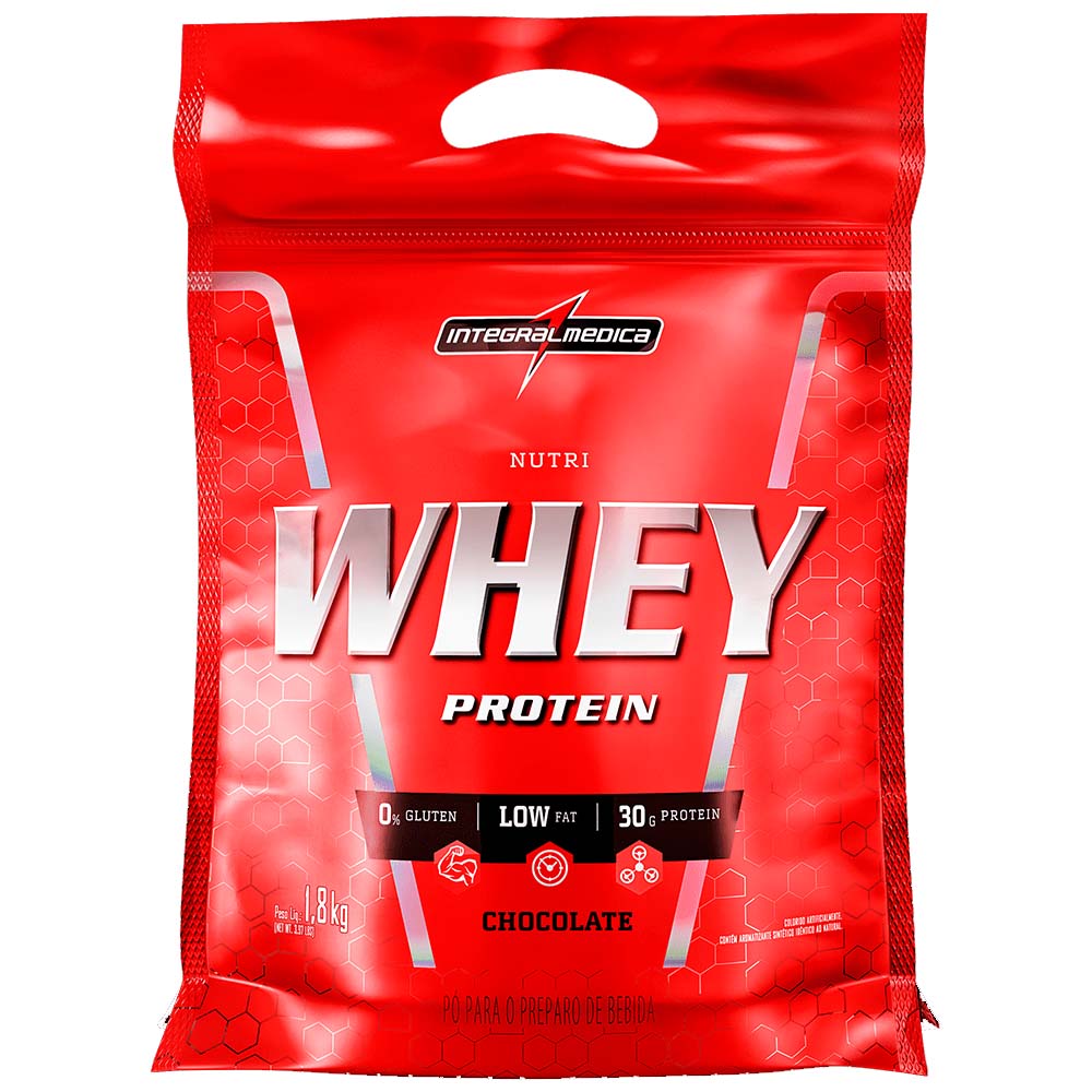 Nutri Whey Protein Chocolate Pouch 1,8kg Integralmedica