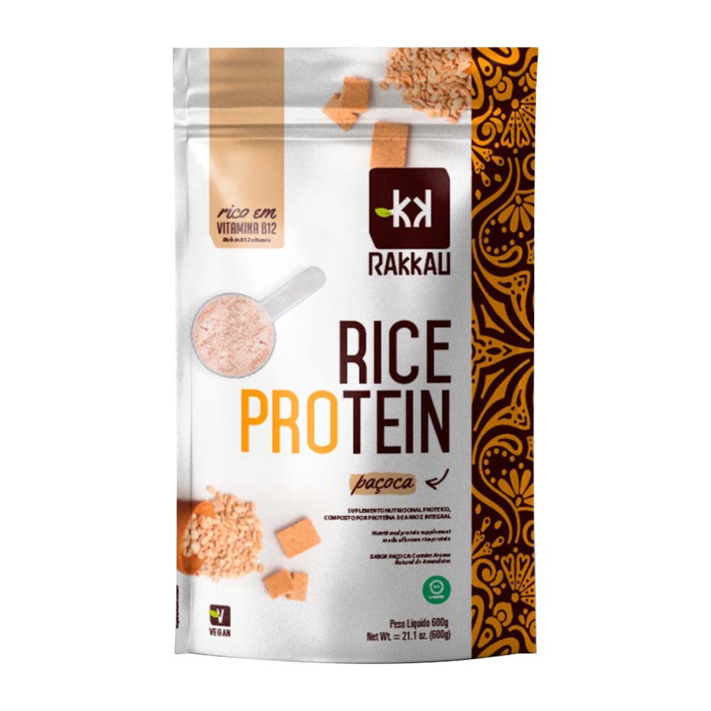 Rice Protein Paçoca 600g Rakkau