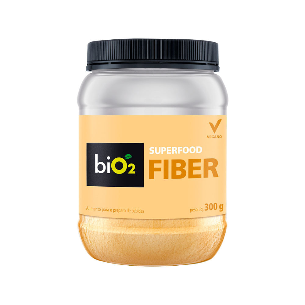 Suplemento Alimentar de Fibras Vegano Superfood Fiber 300g Bio2