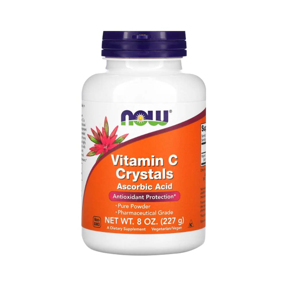 Vitamina C Crystals 227g Now