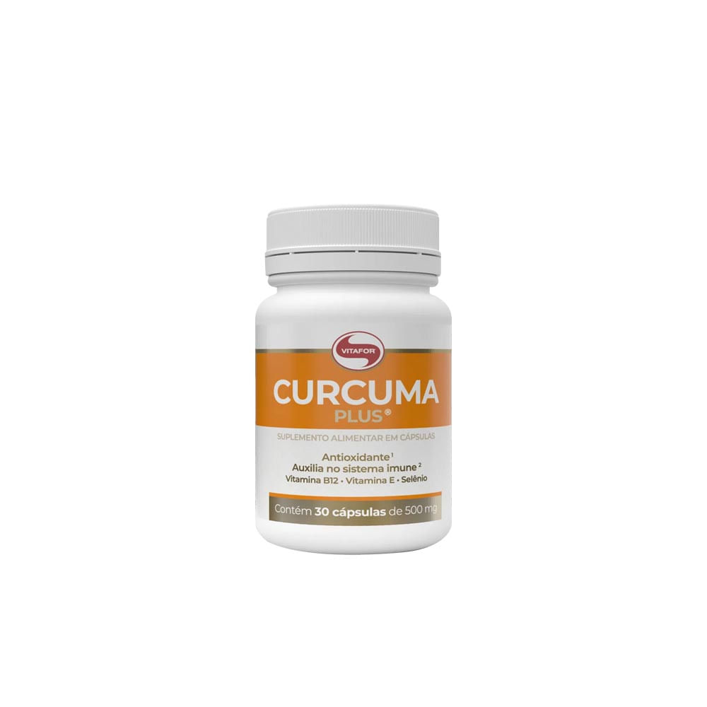 Curcuma Plus 30 Cápsulas Vitafor