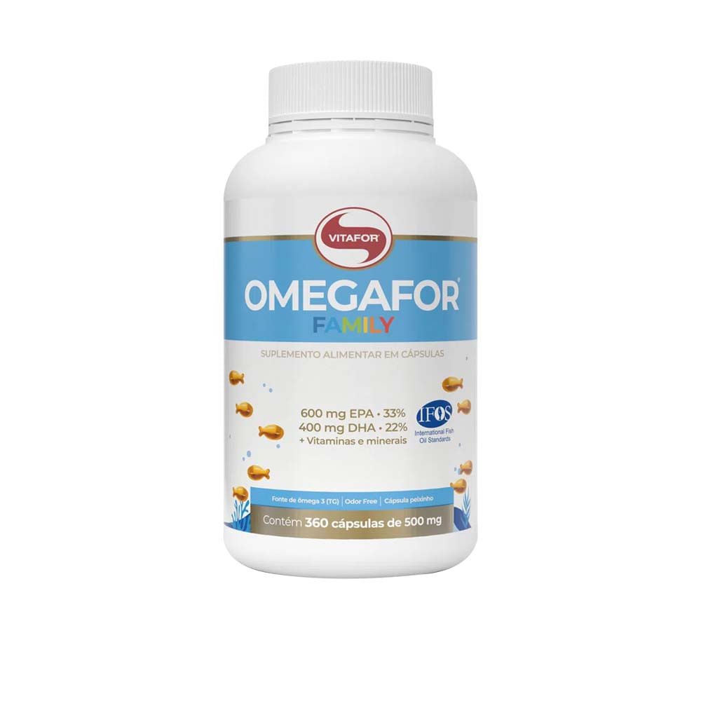 Omegafor Family 360 Cápsulas Vitafor