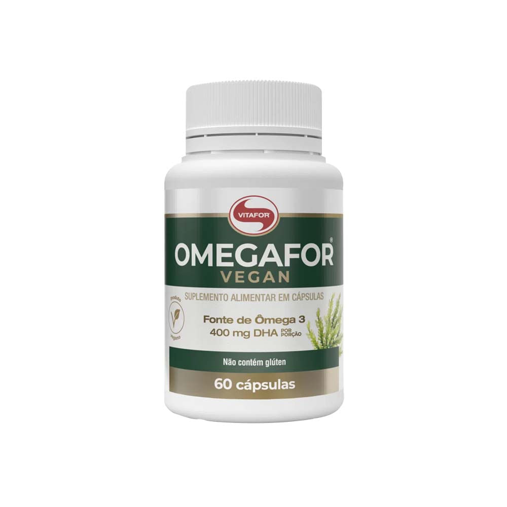 Omegafor Vegan 60 Cápsulas Vitafor