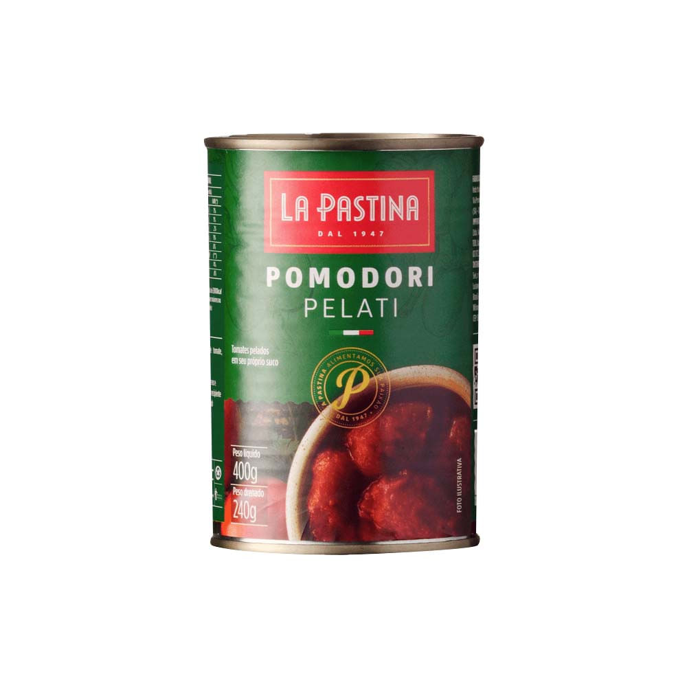 Tomate Pelati Italiano 400g La Pastina