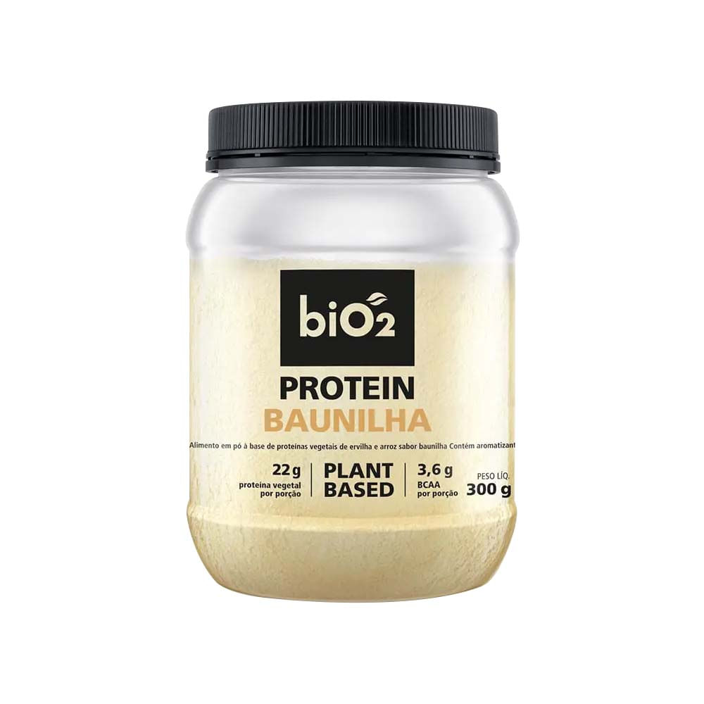 Bio2 - Proteína Vegetal Baunilha 300g - emporioquatroestrelas