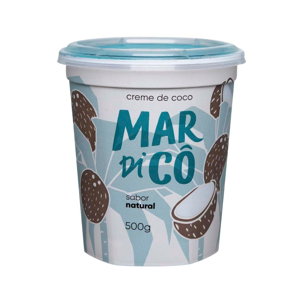 Creme de Coco Natural 500g Mardicô