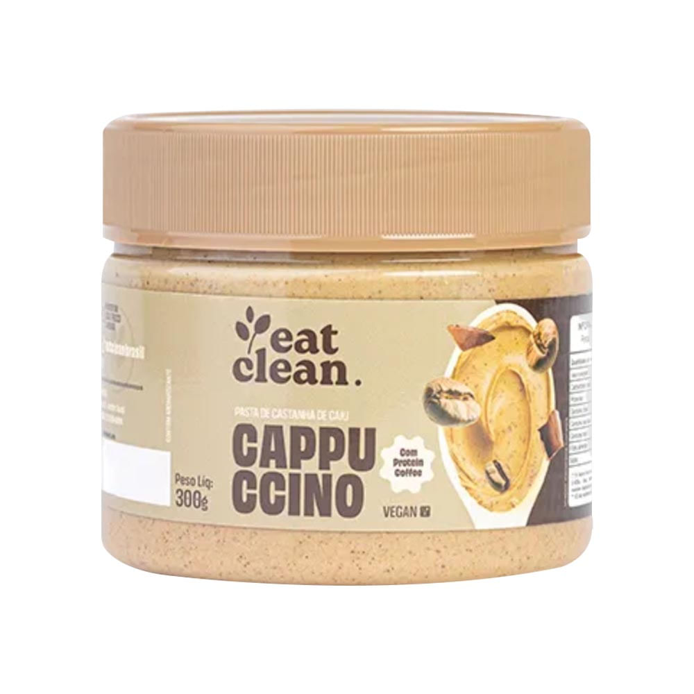 Pasta de Castanha de Caju Cappuccino 300g Eat Clean