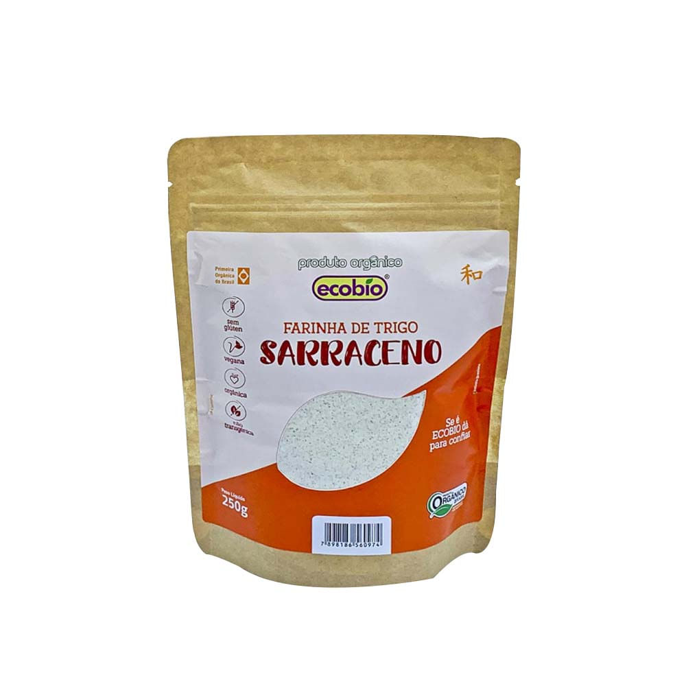 Farinha de Trigo Sarraceno Orgânica 250g Ecobio
