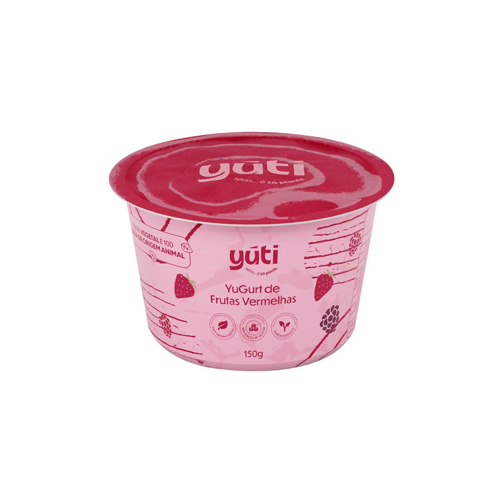 YuGurt Iogurte Vegetal de Frutas Vermelhas 150g Yúti