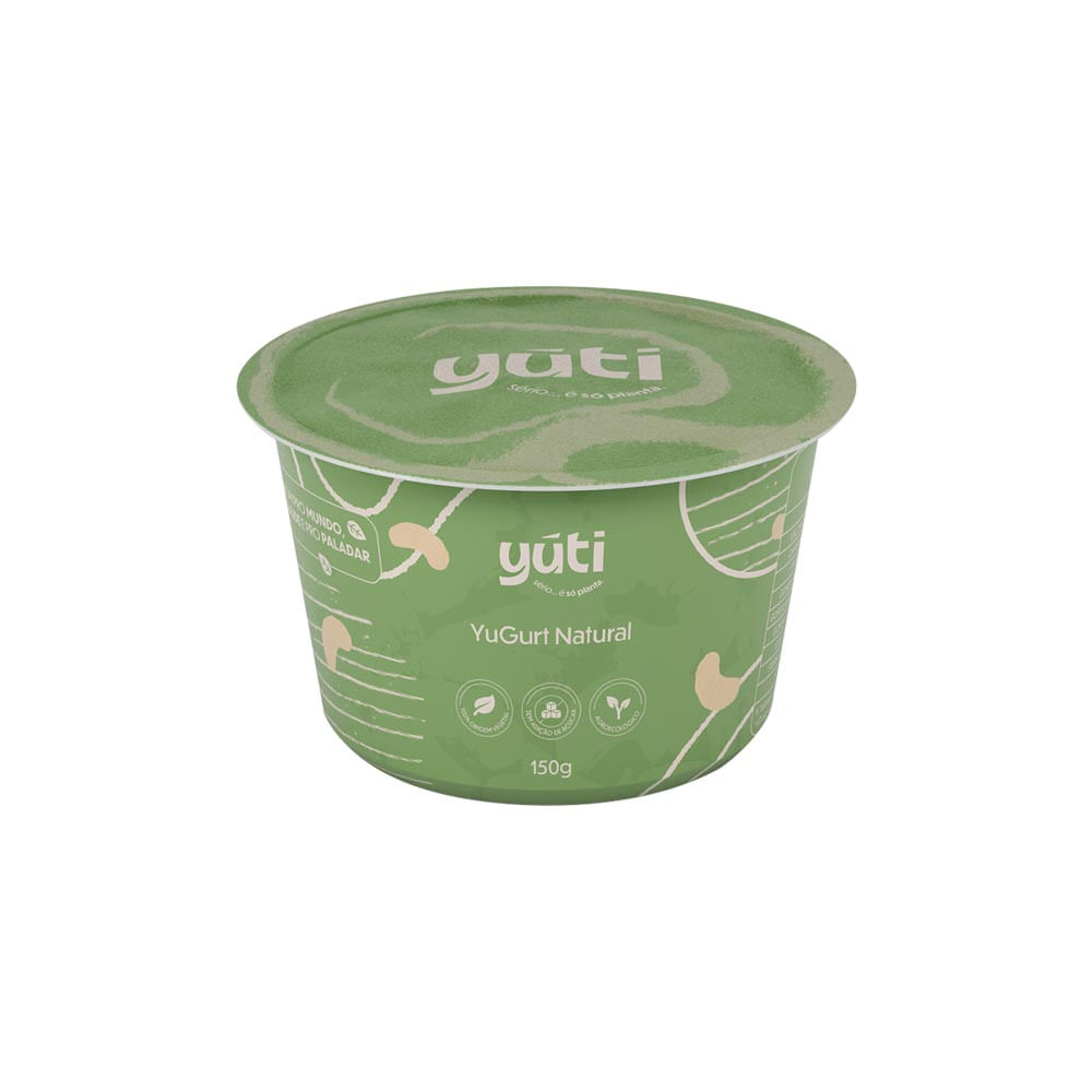 YuGurt Iogurte Vegetal Natural 150g Yúti