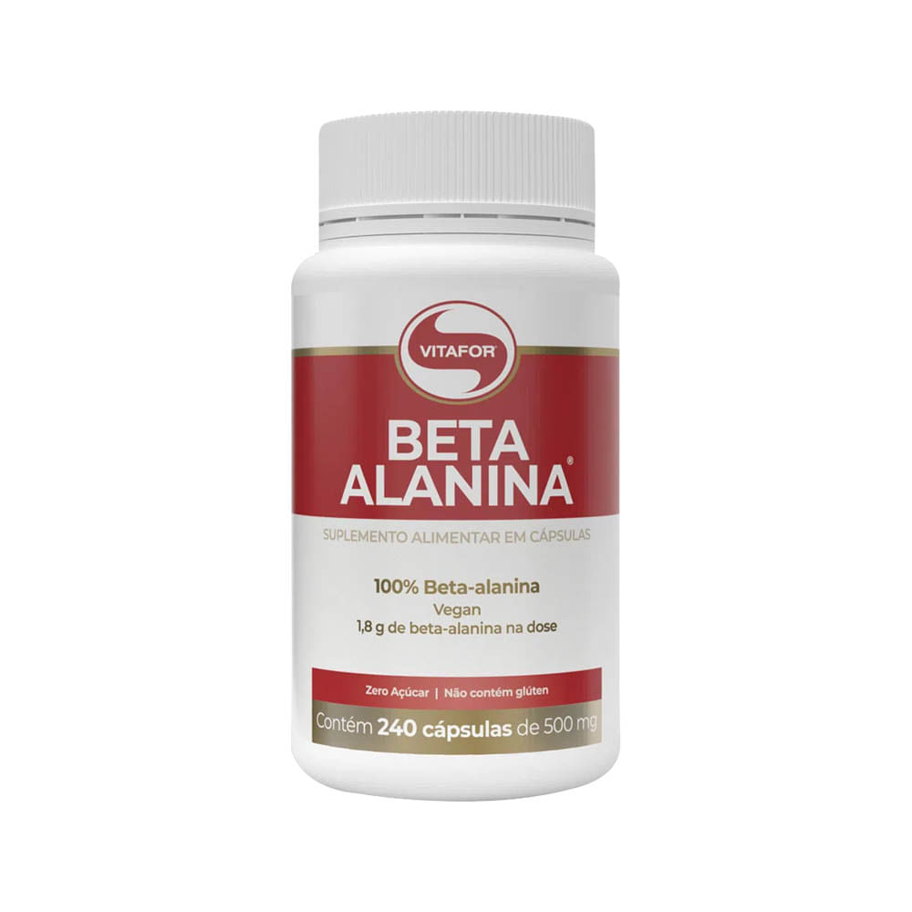 Beta Alanina 240 Cápsulas Vitafor