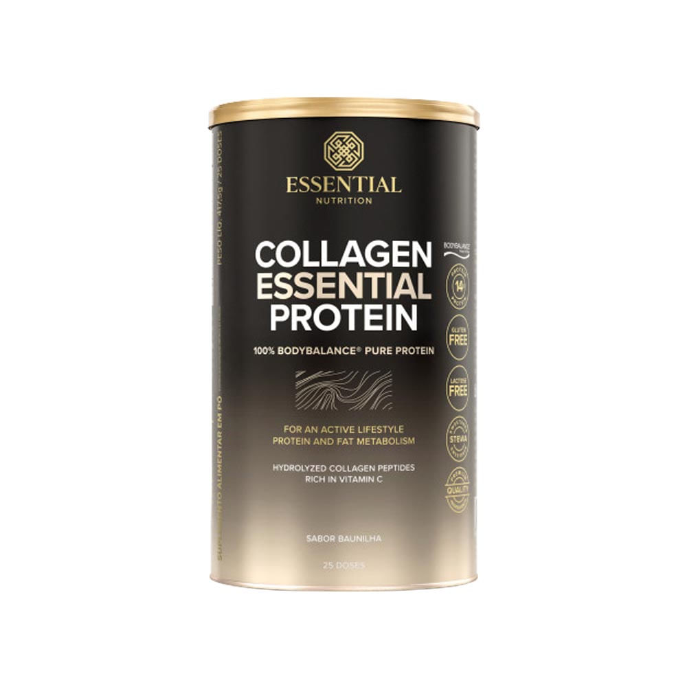 Collagen Essential Protein Baunilha 417,5g Essential Nutrition