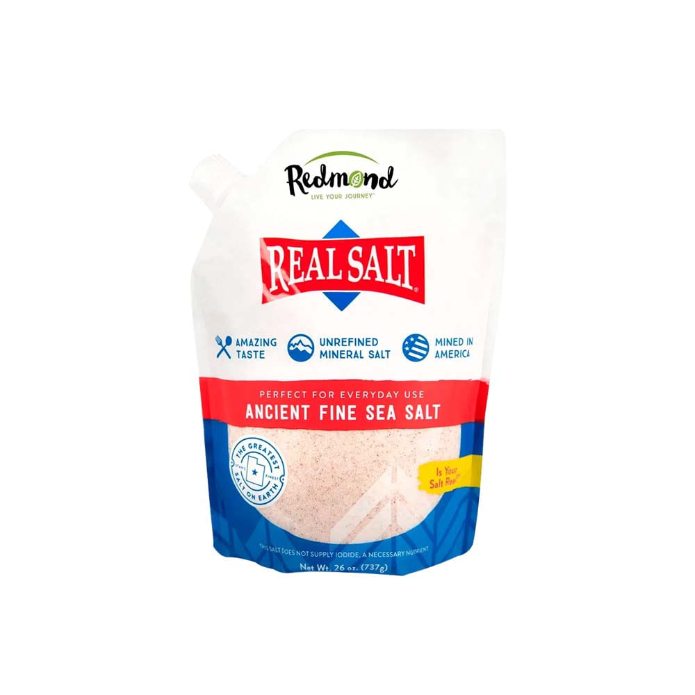 Sal Integral Cristais Finos Real Salt 737g Redmond
