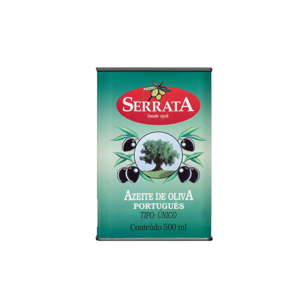 Azeite de Oliva Tipo Único Lata 500ml Serrata - Empório Quatro Estrelas