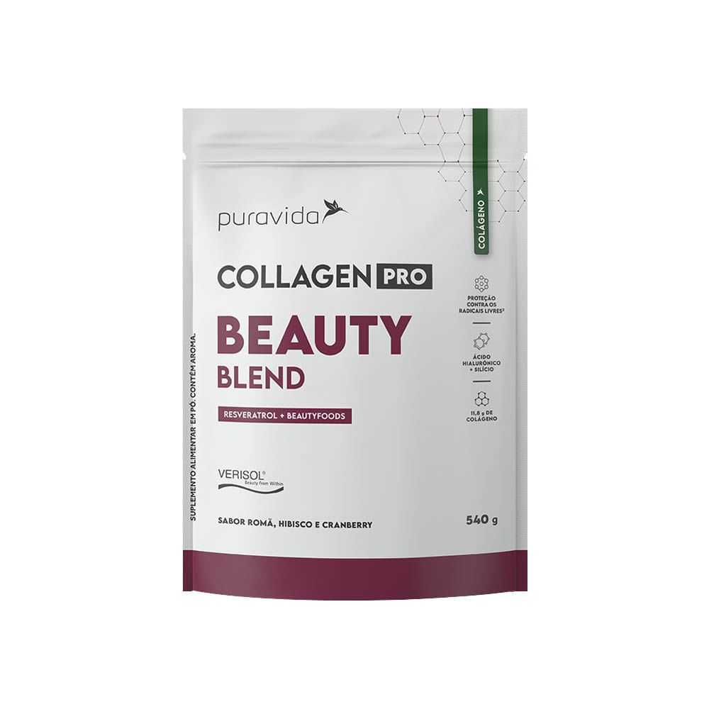 Collagen Pro Beauty Blend 540g Puravida