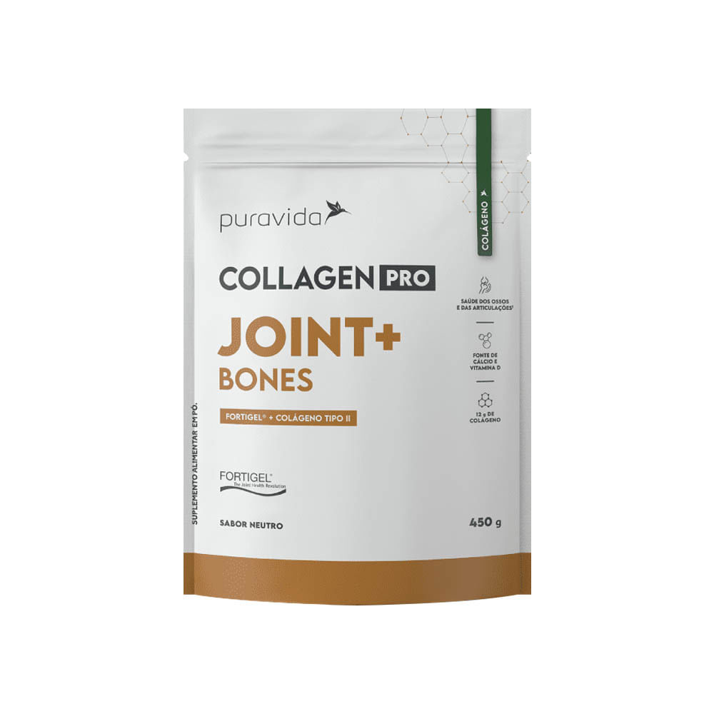 Collagen Pro Joint + Bones 450g Puravida