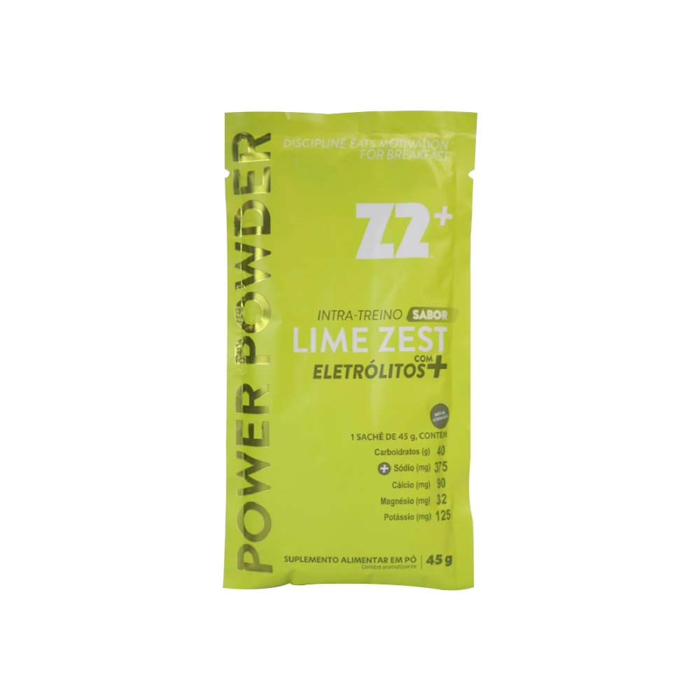Intra Treino Power Lime Zest 45g - Z2 Foods - Empório Quatro