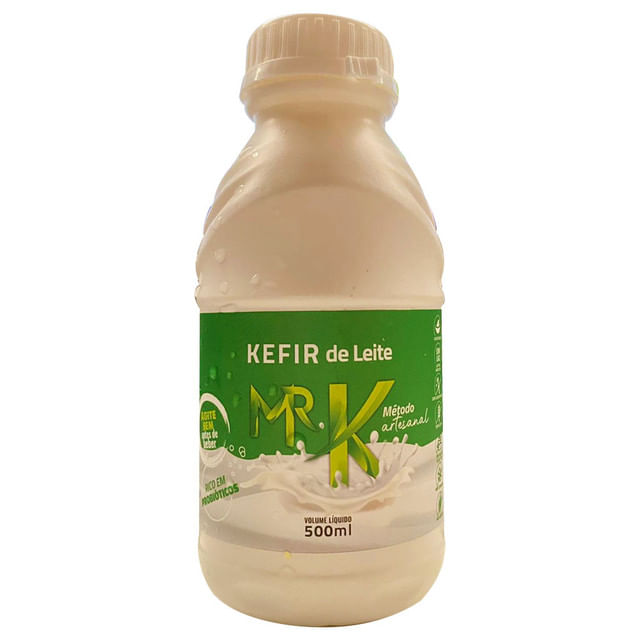 Bebida Fermentada Kefir de Leite 500ml Mr. Kefir
