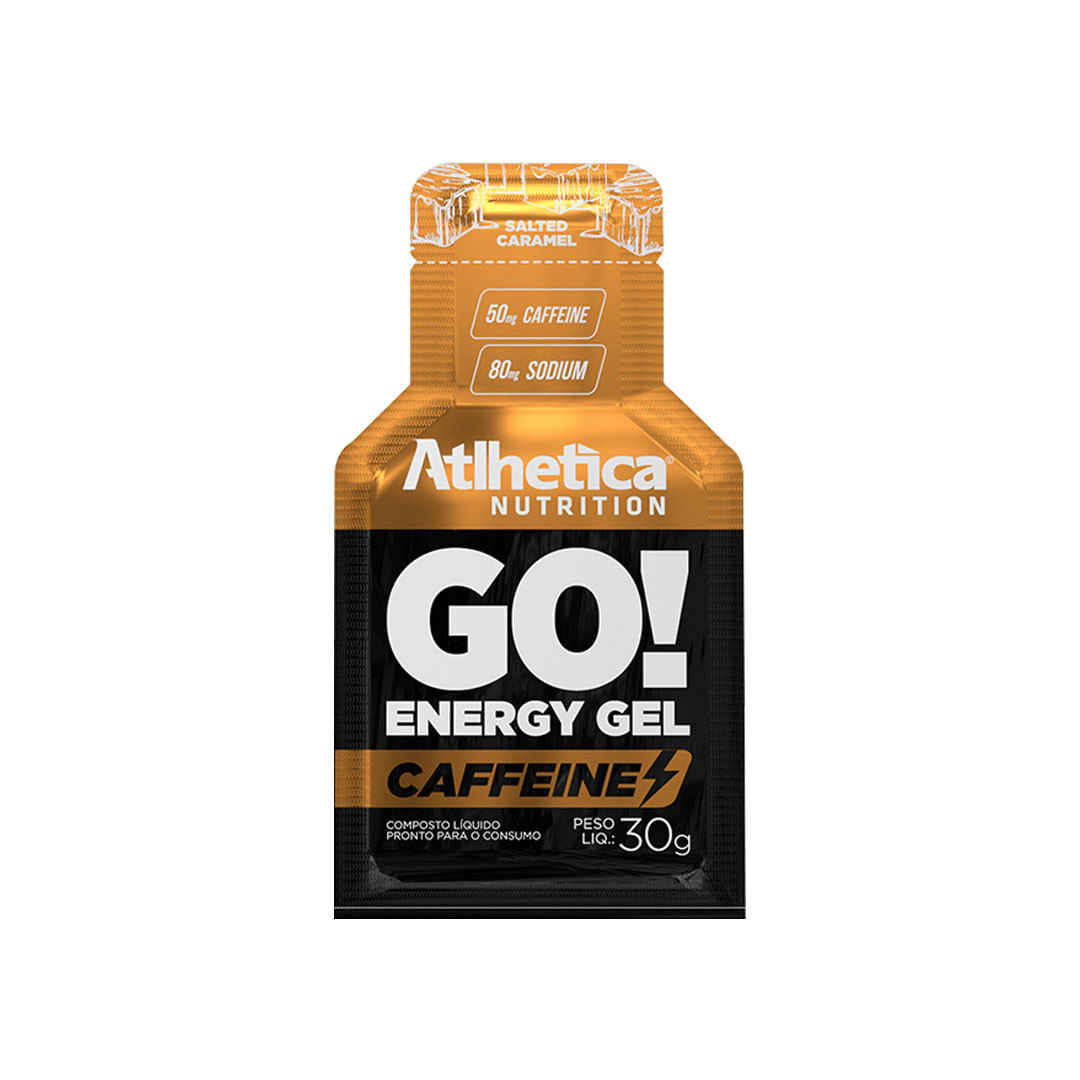 GO Energy Gel Caffeine Salted Caramel 30g Atlhetica Nutrition