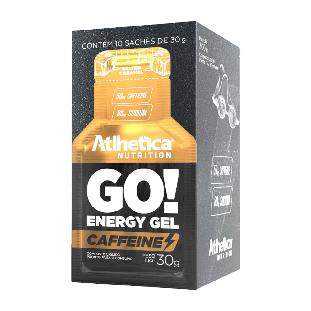 GO Energy Gel Caffeine Salted Caramel 30g Atlhetica Nutrition