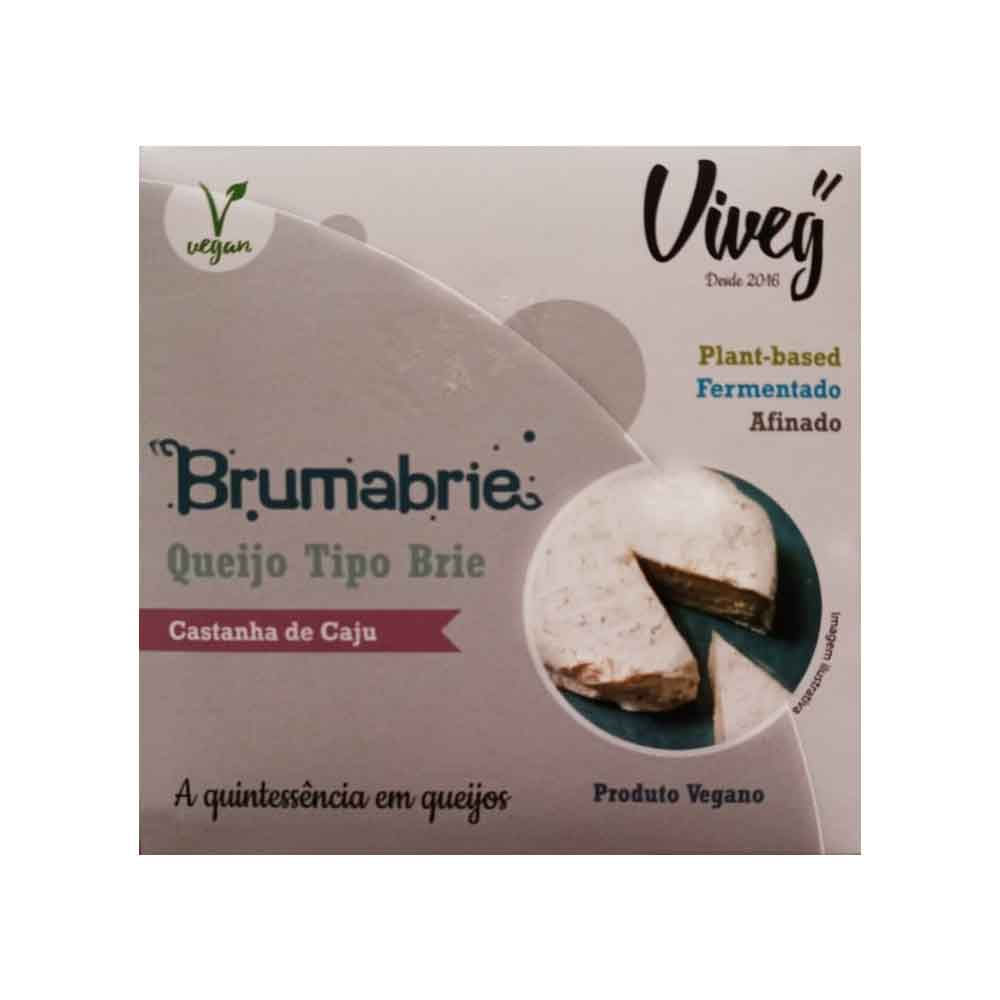 Queijo Vegano Brumabrie tipo Brie 120g Viveg