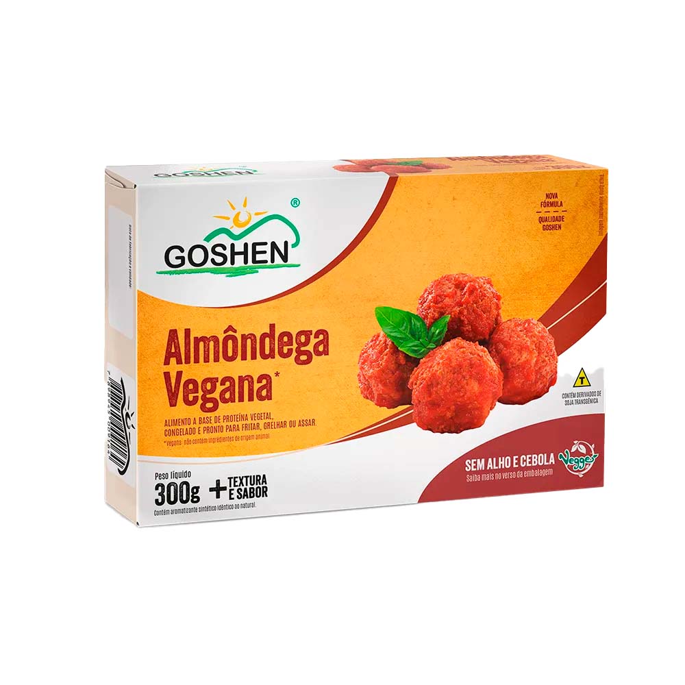 Almôndega Vegana 300g Goshen